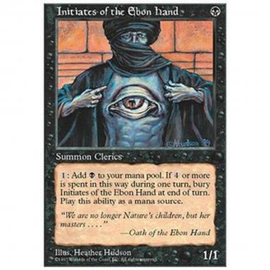 Initiates of the Ebon Hand - Initiates of the Ebon Hand - [5ED] [NM]