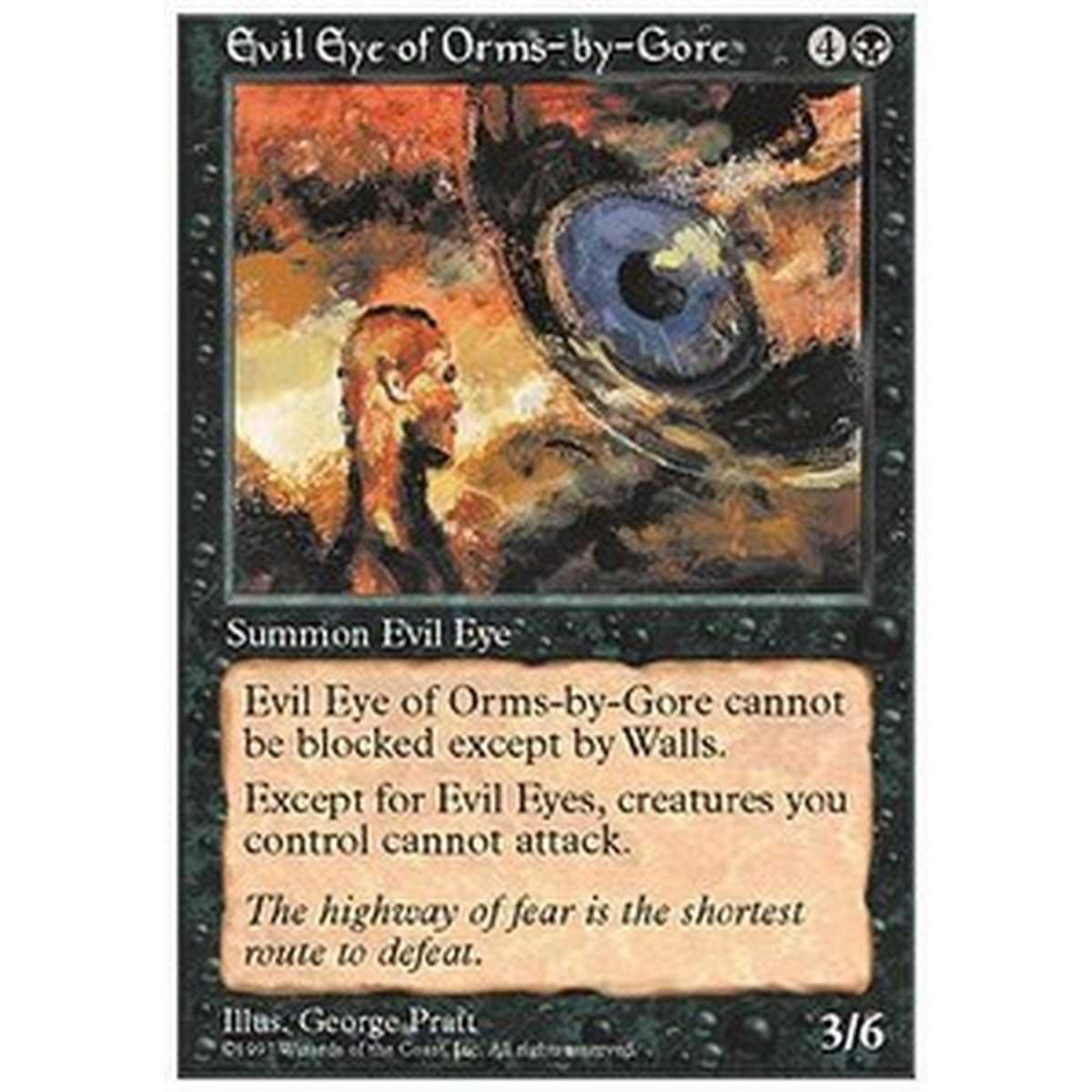 Evil Eye of Orms-by-Gore - Evil Eye of Orms-by-Gore - [5ED] [EX]