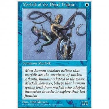 Merfolk of the Pearl Trident - Tritone dal Tridente Perlaceo - [5ED] [NM]