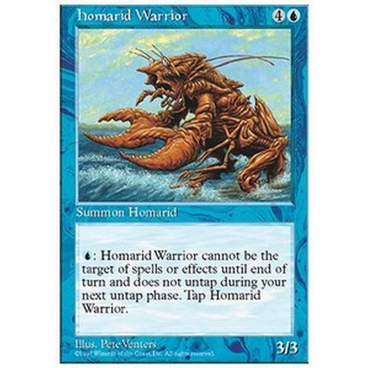 Homarid Warrior - Guerriero Homarid - [5ED] [NM]