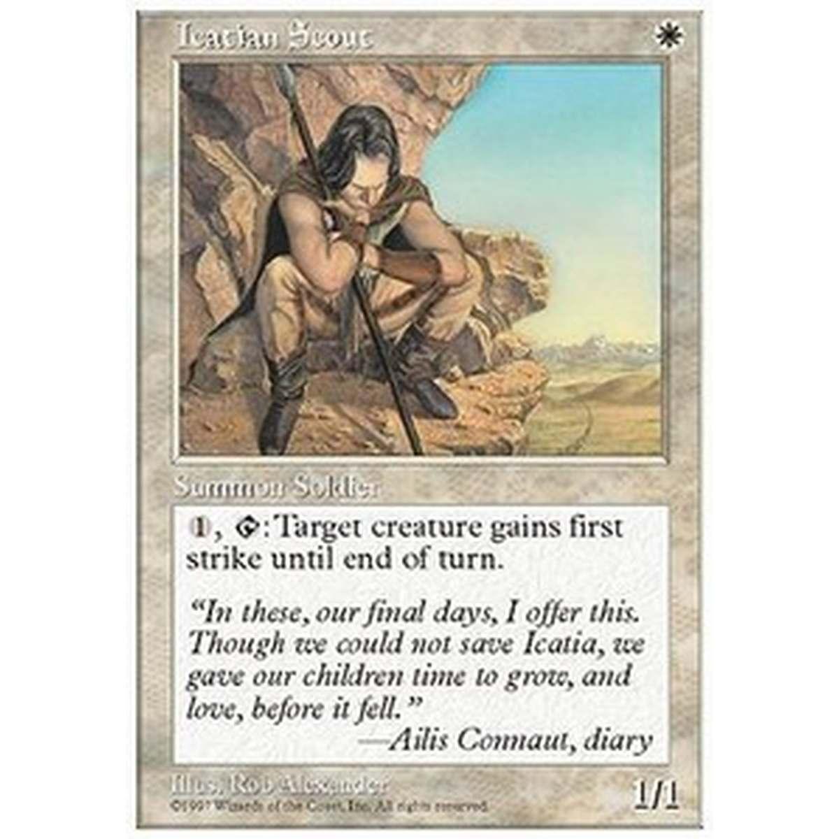 Icatian Scout - Icatian Scout - [5ED] [NM]