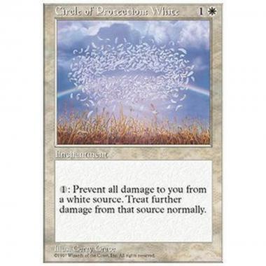 Circle of Protection: White - Circle of Protection: White - [5ED] [NM]