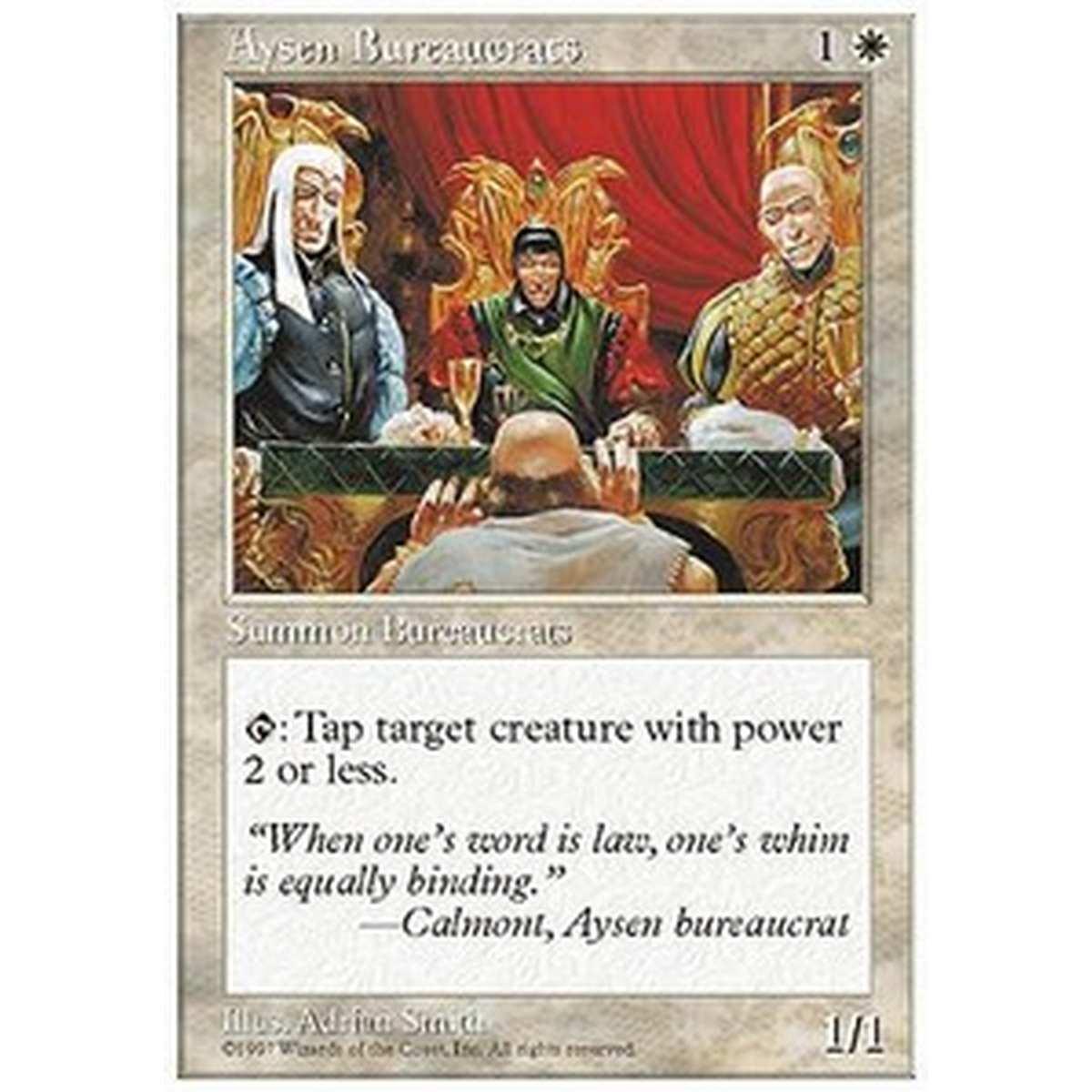 Aysen Bureaucrats - Burocrati di Aysen - [5ED] [NM]