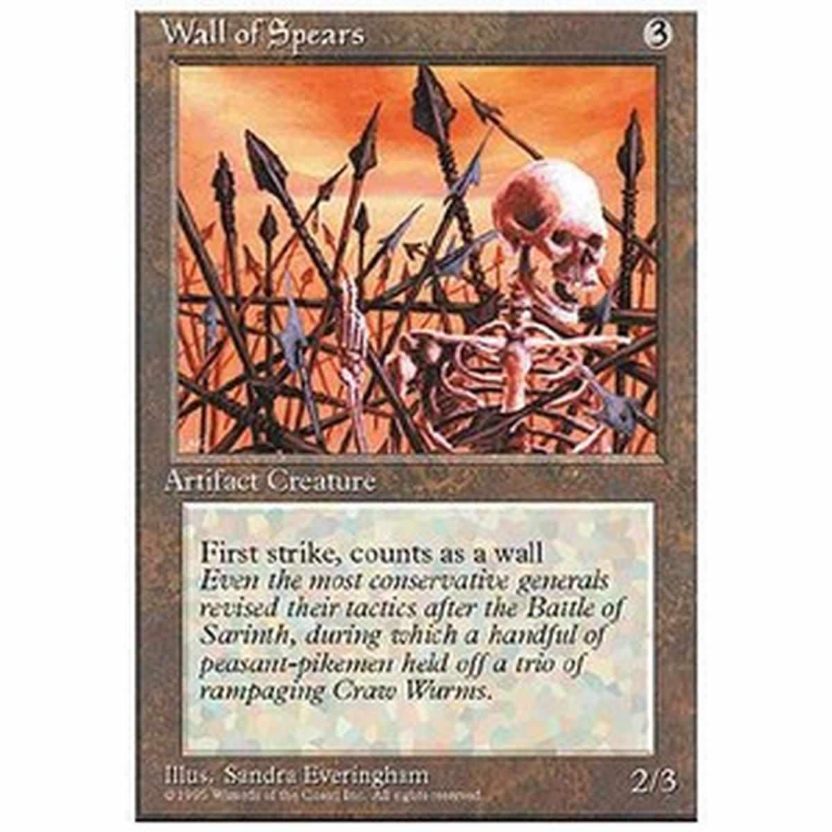 Wall of Spears - Wall of Spears - [4ED] [EX]