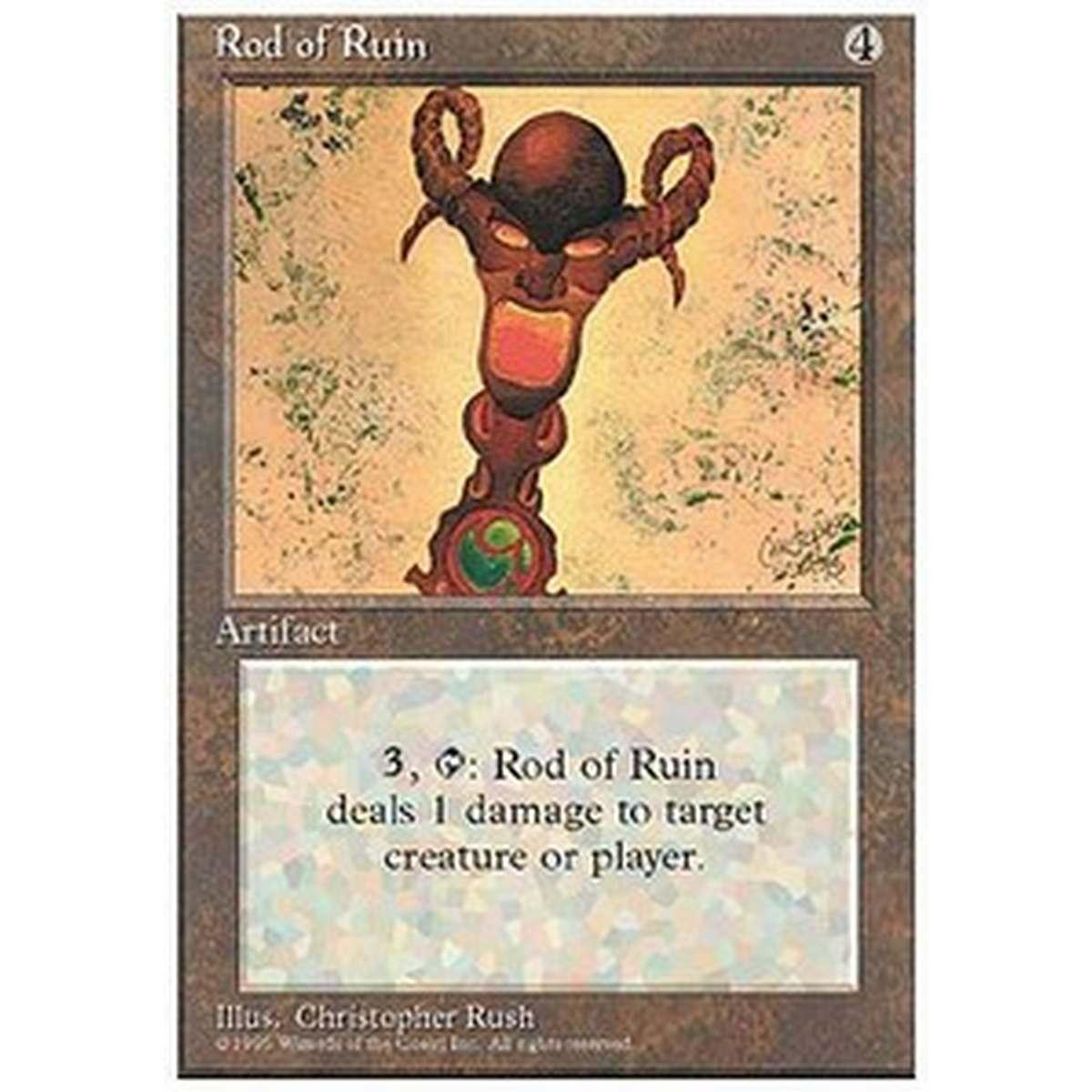 Rod of Ruin - Rod of Ruin - [4ED] [NM]