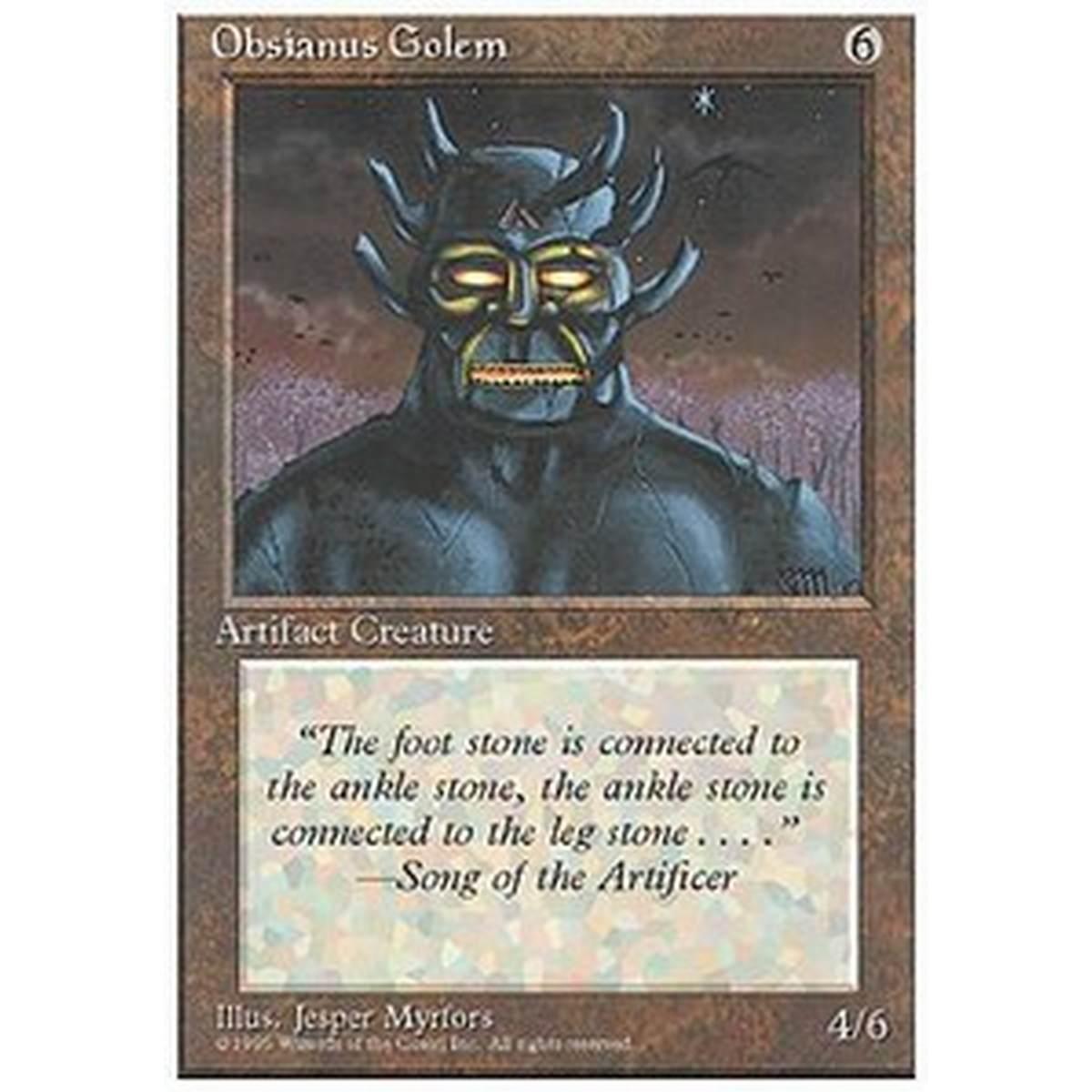 Obsianus Golem - Golem di Obsiana - [4ED] [NM]