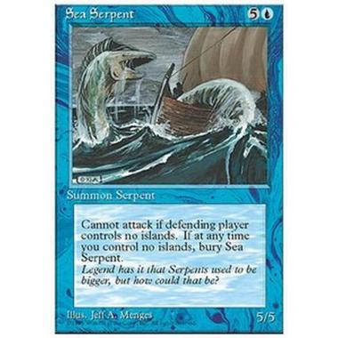 Sea Serpent - Serpente Marino - [4ED] [NM]
