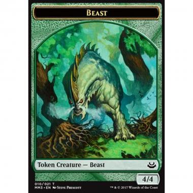 Beast Token (Green 4/4) - Beast Token (Green 4/4) - [MM3] [NM]