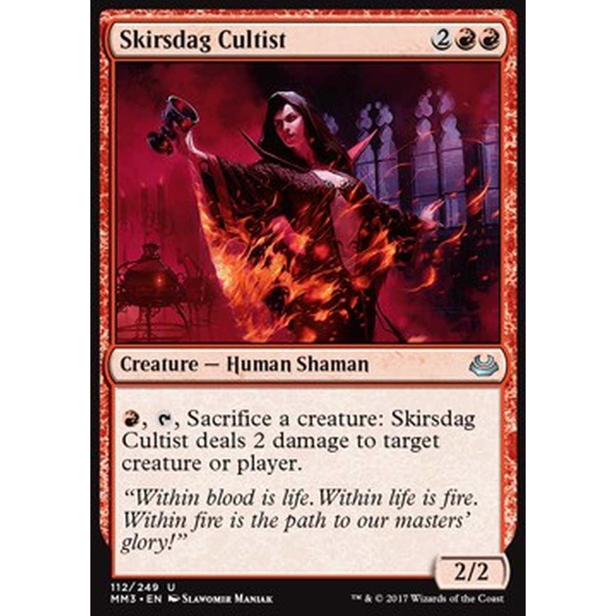 Skirsdag Cultist - Skirsdag Cultist - [MM3] [NM]