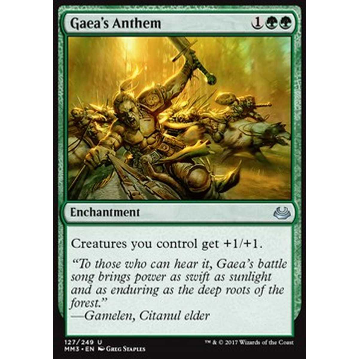Gaea's Anthem - Gaea's Anthem - [MM3] [NM]