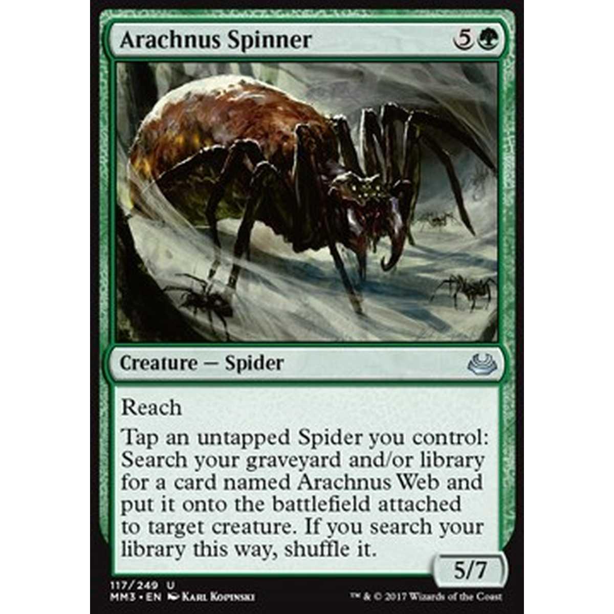 Arachnus Spinner - Arachnus Spinner - [MM3] [NM]