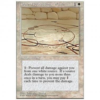 Circle of Protection: White - Circolo di Protezione: Bianco - [4ED] [NM]