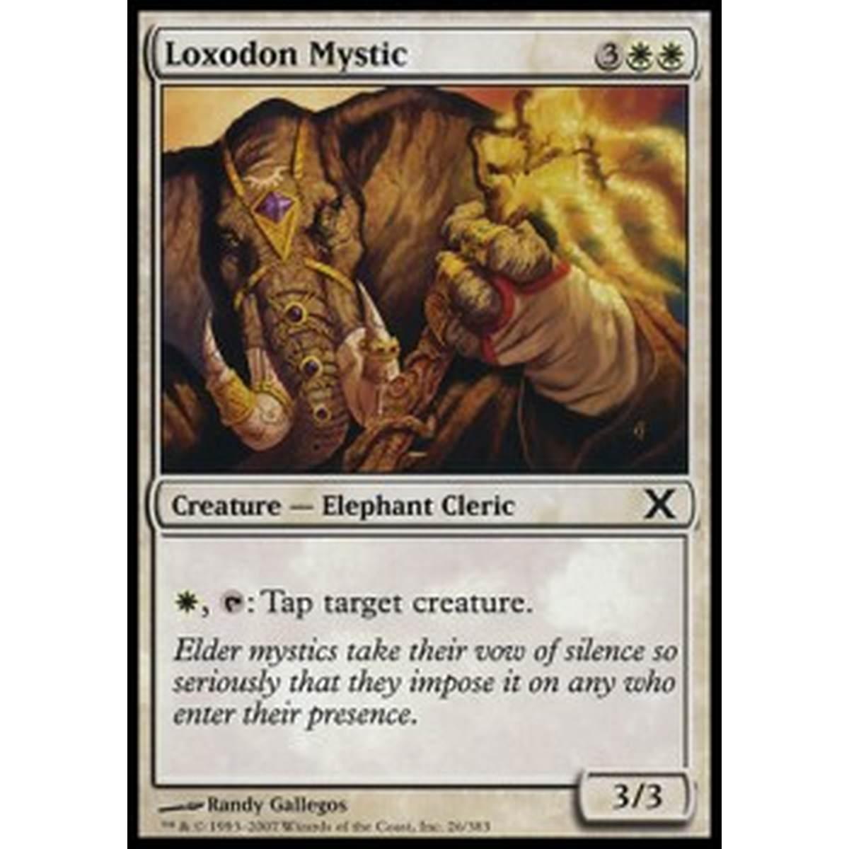 Loxodon Mystic - Mistico Lossodonte - [10E] [EX] [Foil]