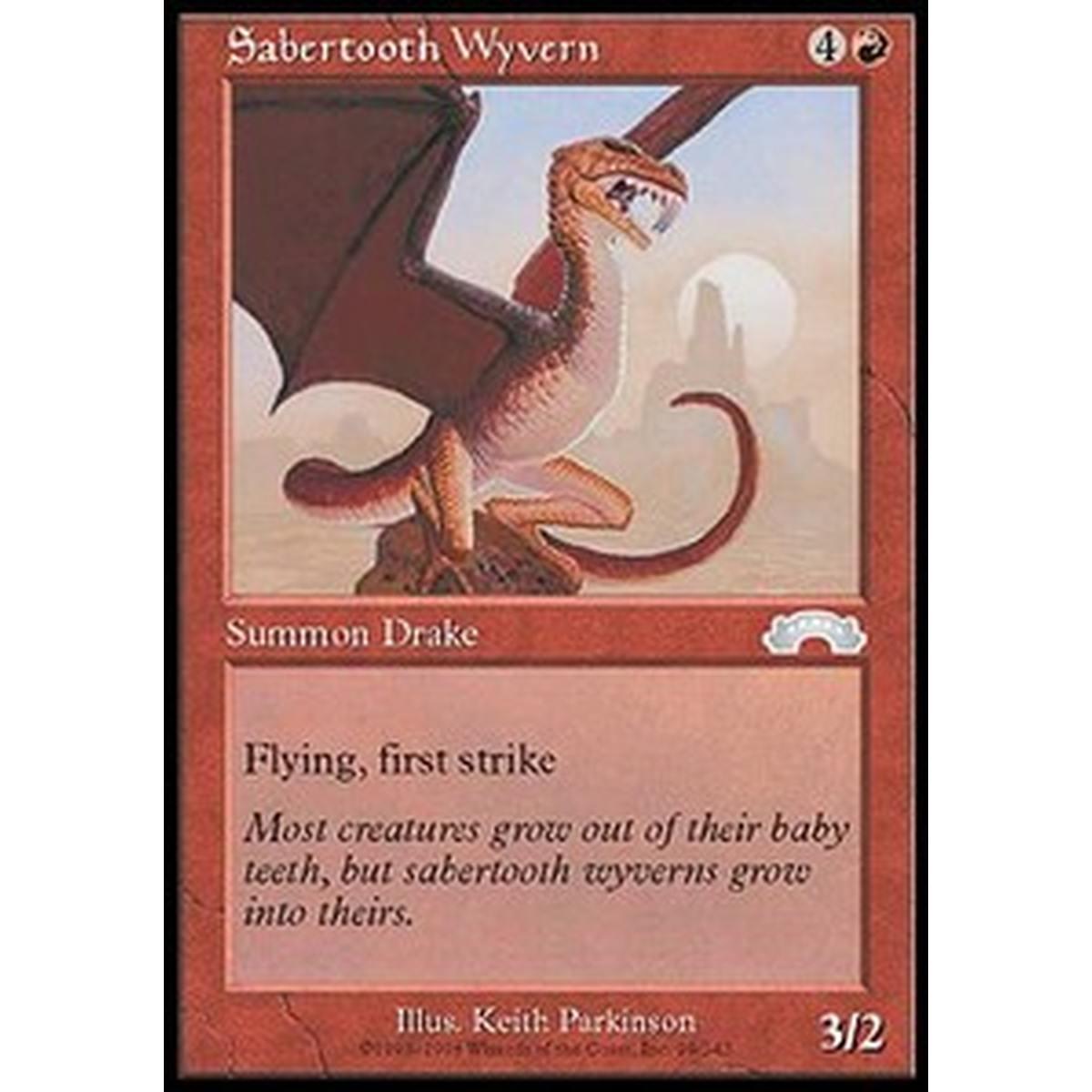 Sabertooth Wyvern - Viverna dai Denti a Sciabola - [EXO] [NM]