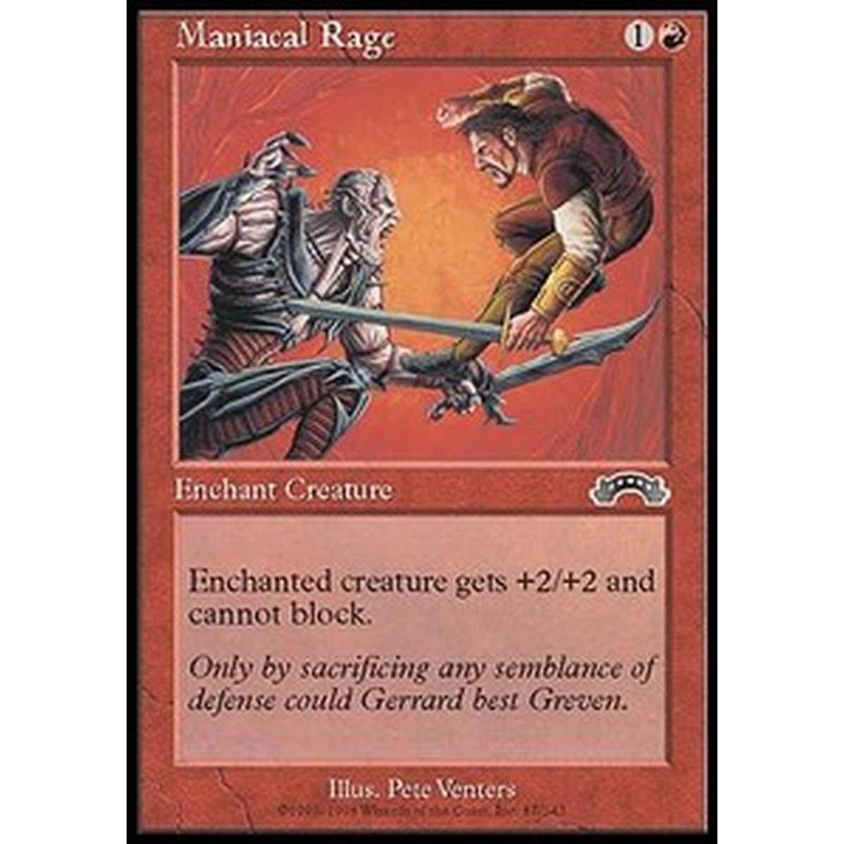 Maniacal Rage - Furia Maniacale - [EXO] [NM]