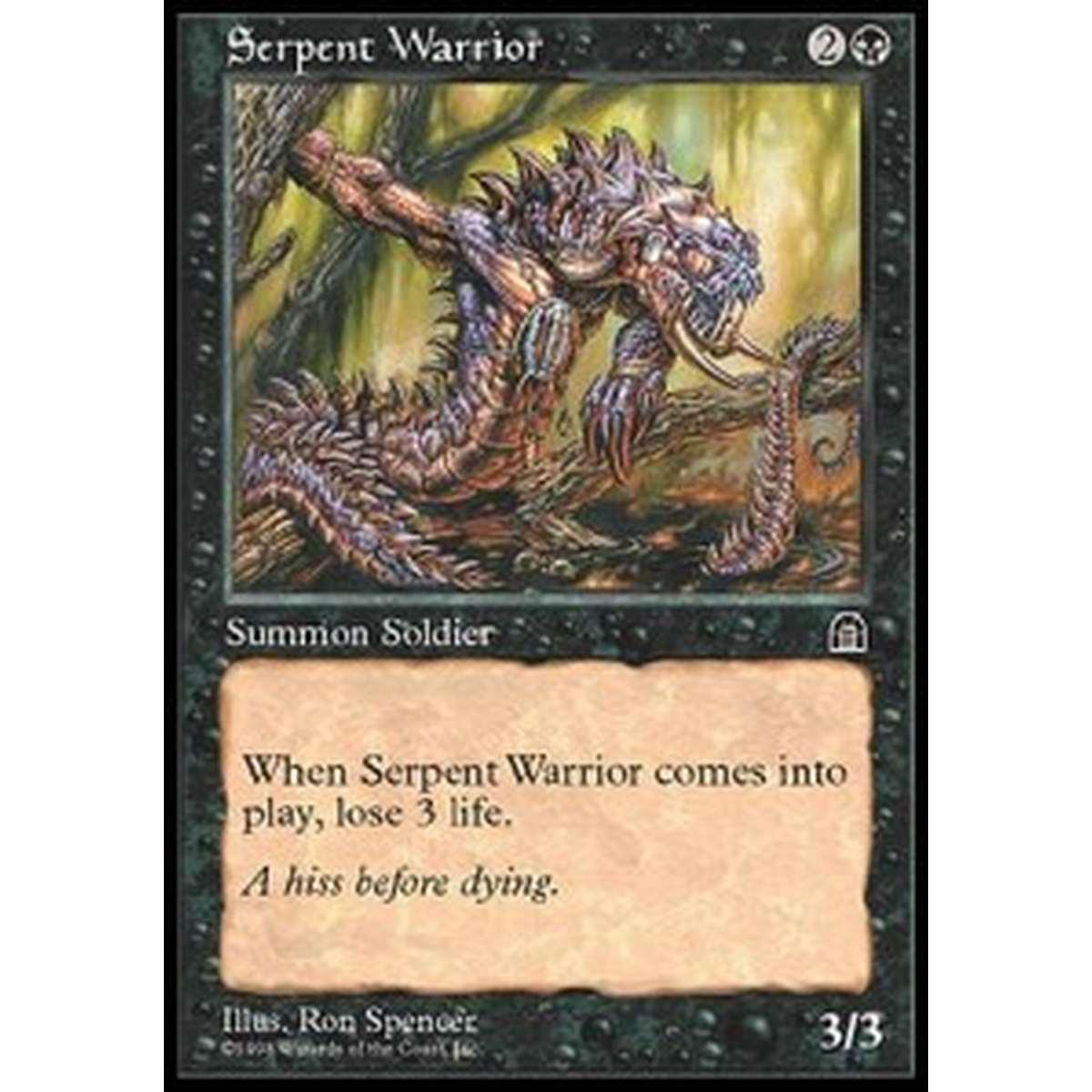 Serpent Warrior - Guerriero Serpente - [STH] [NM]