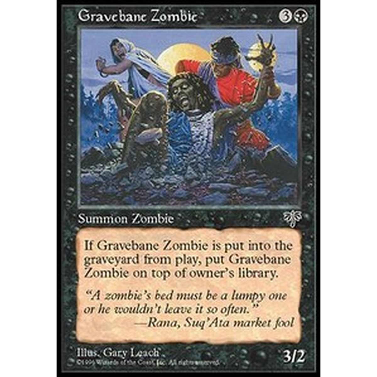 Gravebane Zombie - Zombi delle Tombe - [MIR] [NM]