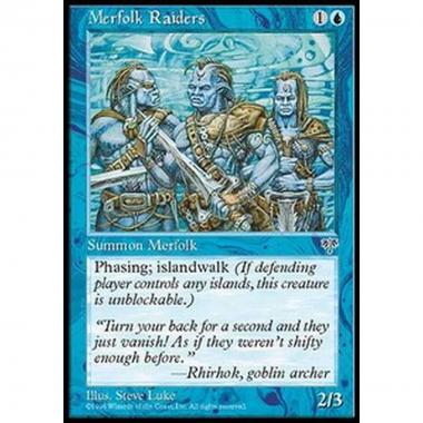 Merfolk Raiders - Tritoni Razziatori - [MIR] [NM]