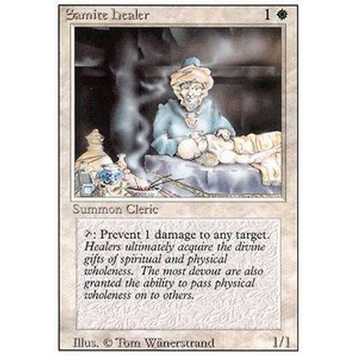 Samite Healer - Samite Healer - [3ED] [EX]