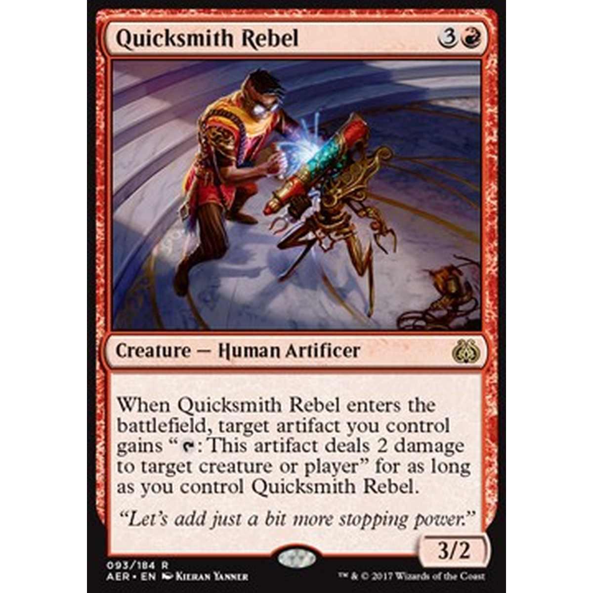 Quicksmith Rebel - Ribelle Tempralesto - [AER] [NM]