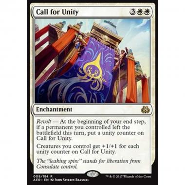 Call for Unity - Richiamo all'Unit  - [AER] [NM]