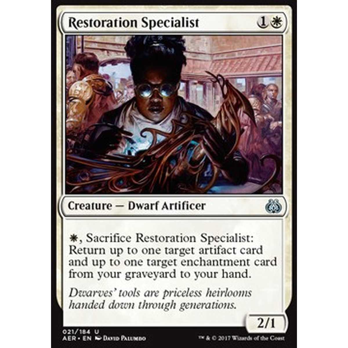 Restoration Specialist - Specialista in Riparazioni - [AER] [NM]