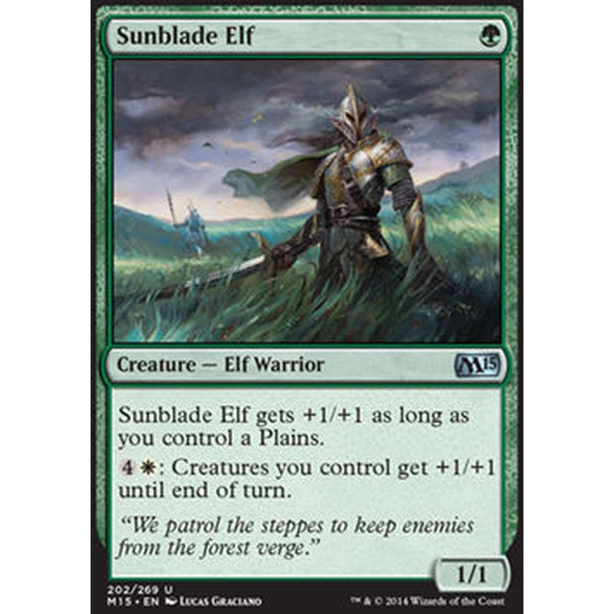 Sunblade Elf - Elfo della Lama Solare - [M15] [NM]