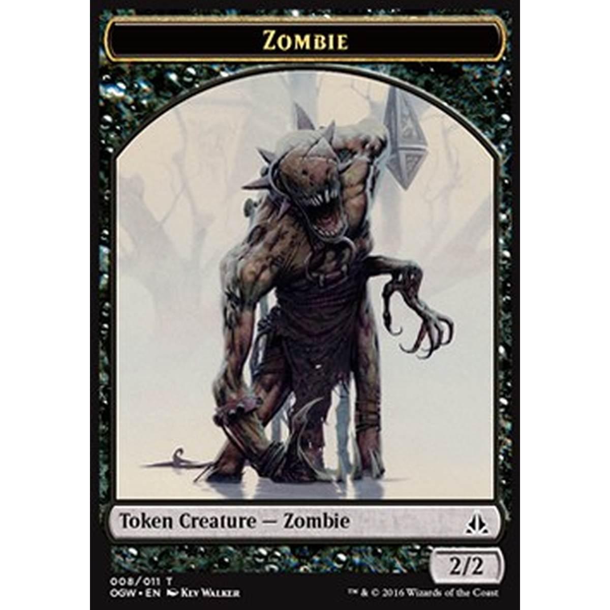 Zombie Token (Black 2/2) - Zombie Token (Black 2/2) - [OGW] [NM]