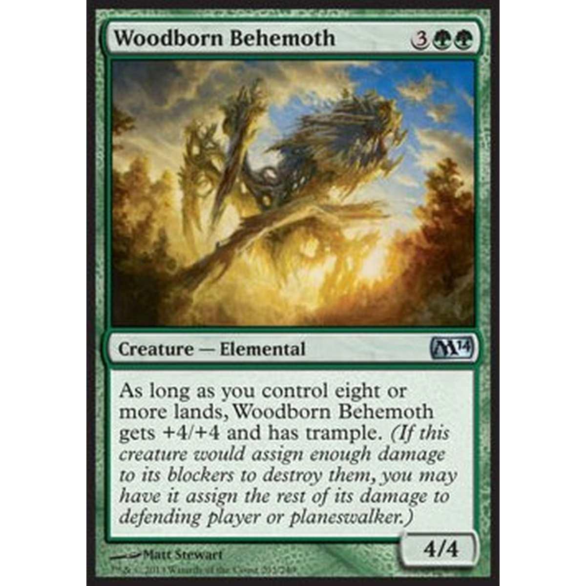 Woodborn Behemoth - Behemoth della Foresta - [M14] [NM]