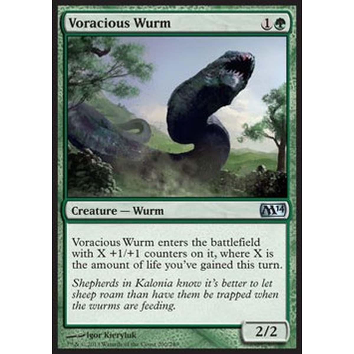 Voracious Wurm - Wurm Insaziabile - [M14] [NM]