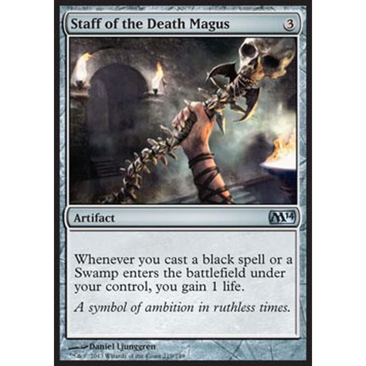 Staff of the Death Magus - Bastone del Magus Letale - [M14] [NM]