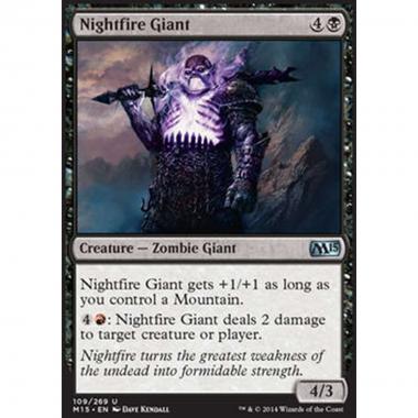 Nightfire Giant - Gigante del Fuoco Notturno - [M15] [NM]