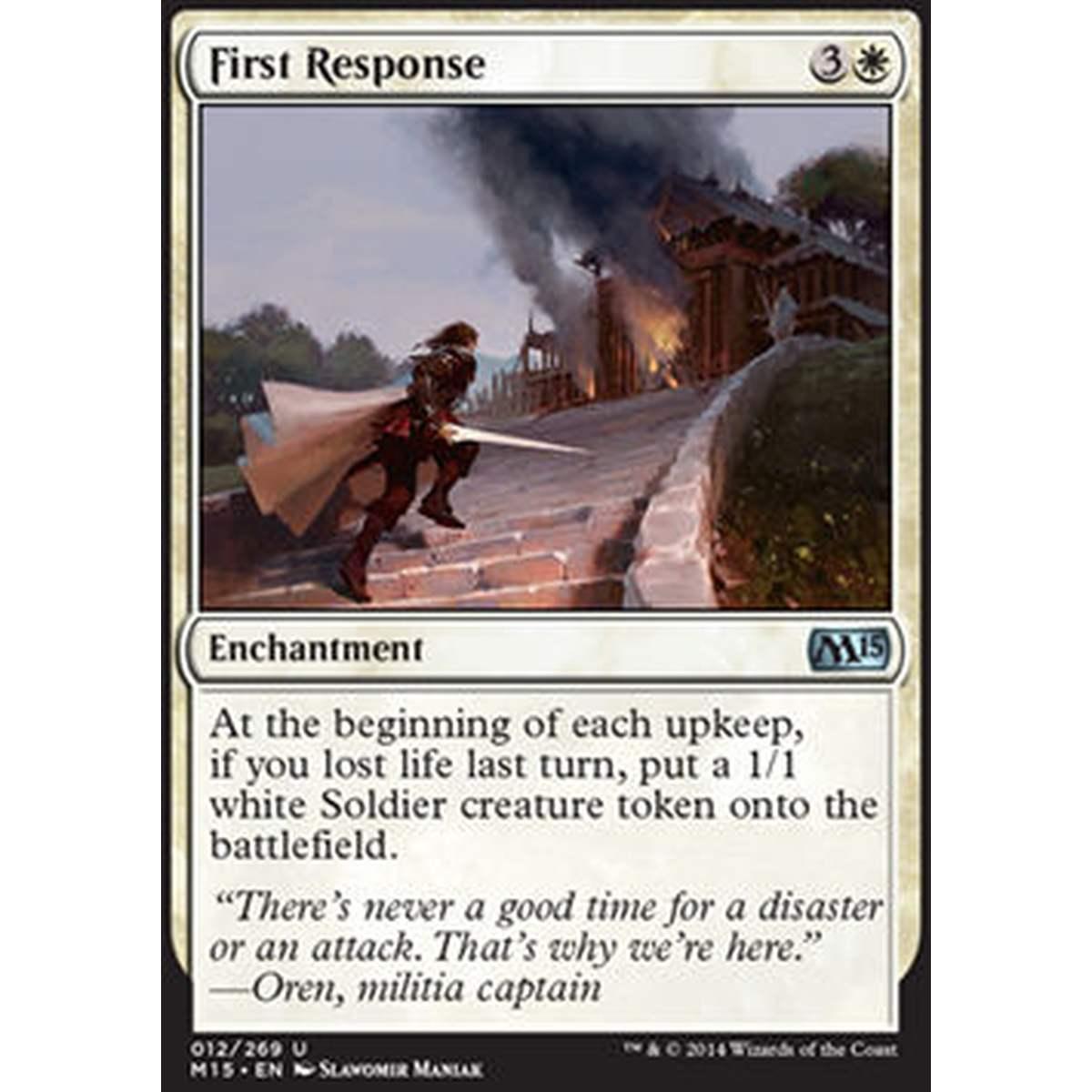 First Response - Reazione Immediata - [M15] [NM]