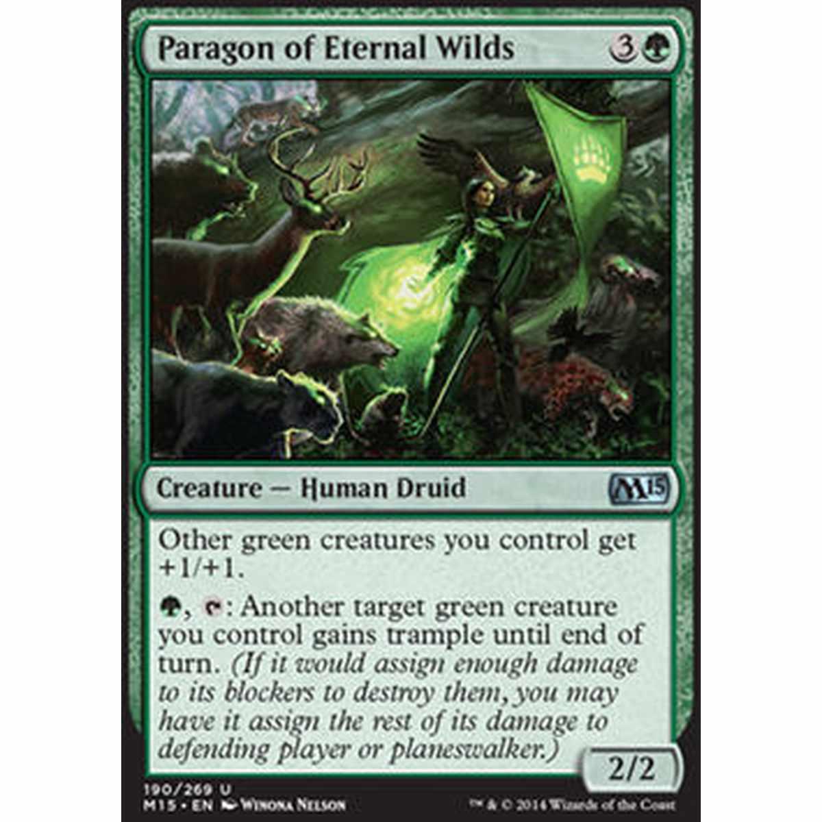Paragon of Eternal Wilds - Paradigma delle Terre Selvagge Eterne - [M15] [NM]