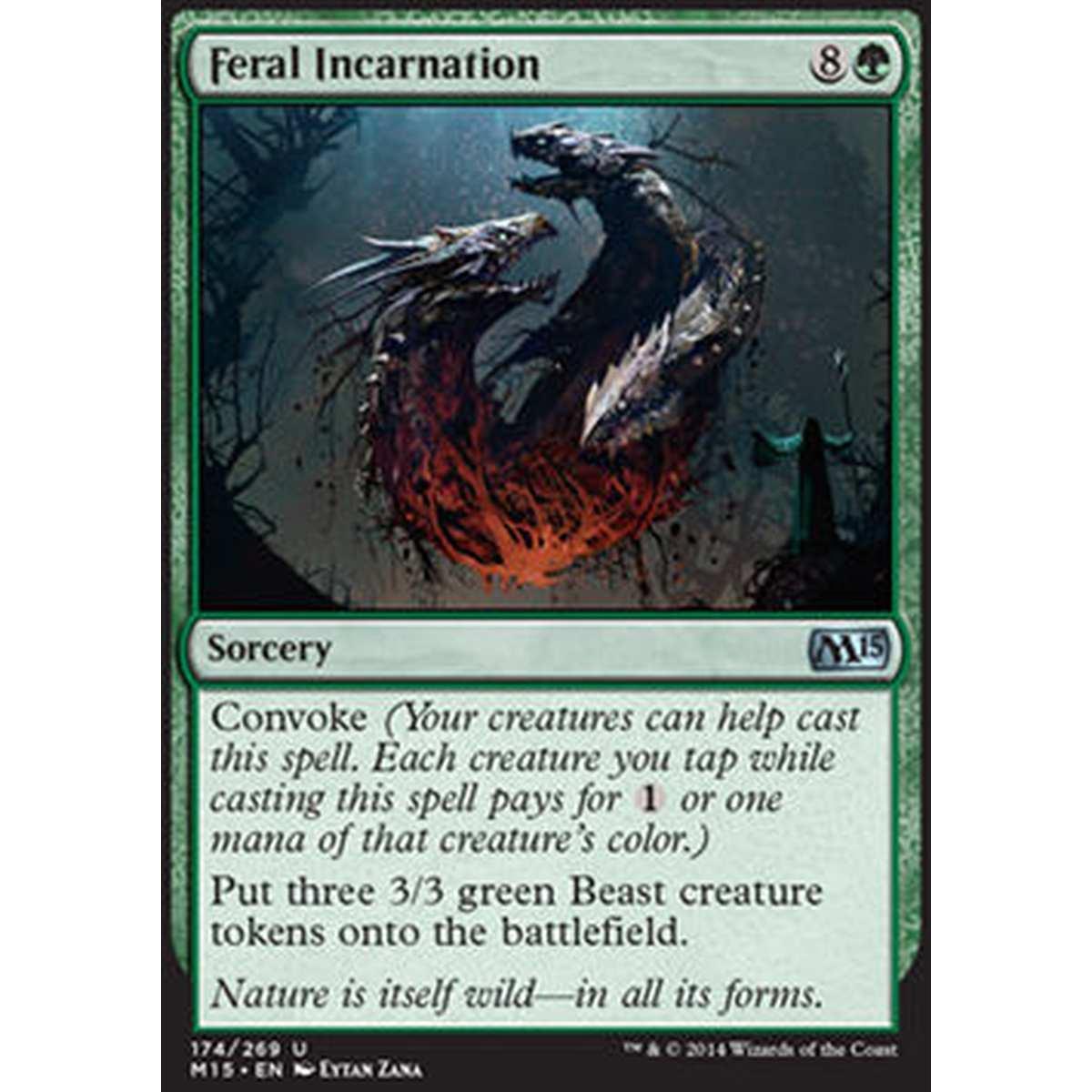 Feral Incarnation - Incarnazione Ferina - [M15] [NM]