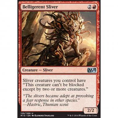 Belligerent Sliver - Tramutante Bellicoso - [M15] [NM]
