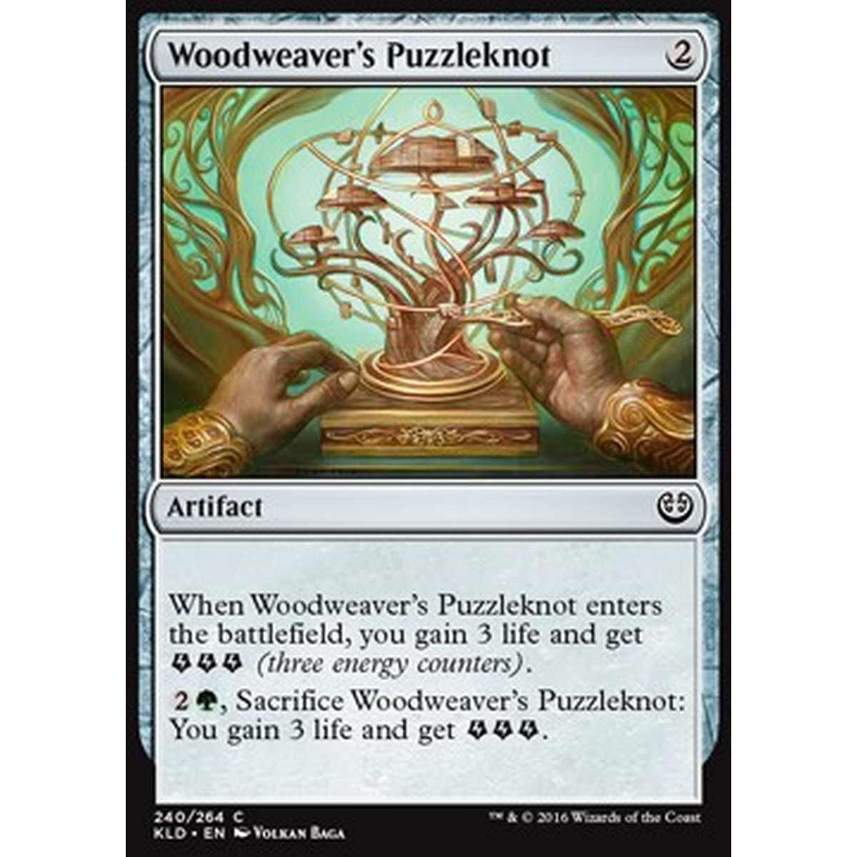 Woodweaver's Puzzleknot - Enigmatico del Tessilegno - [KLD] [NM]