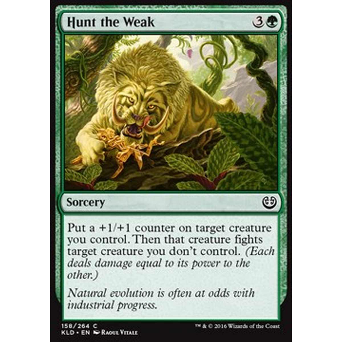 Hunt the Weak - Cacciare i Deboli - [KLD] [NM]