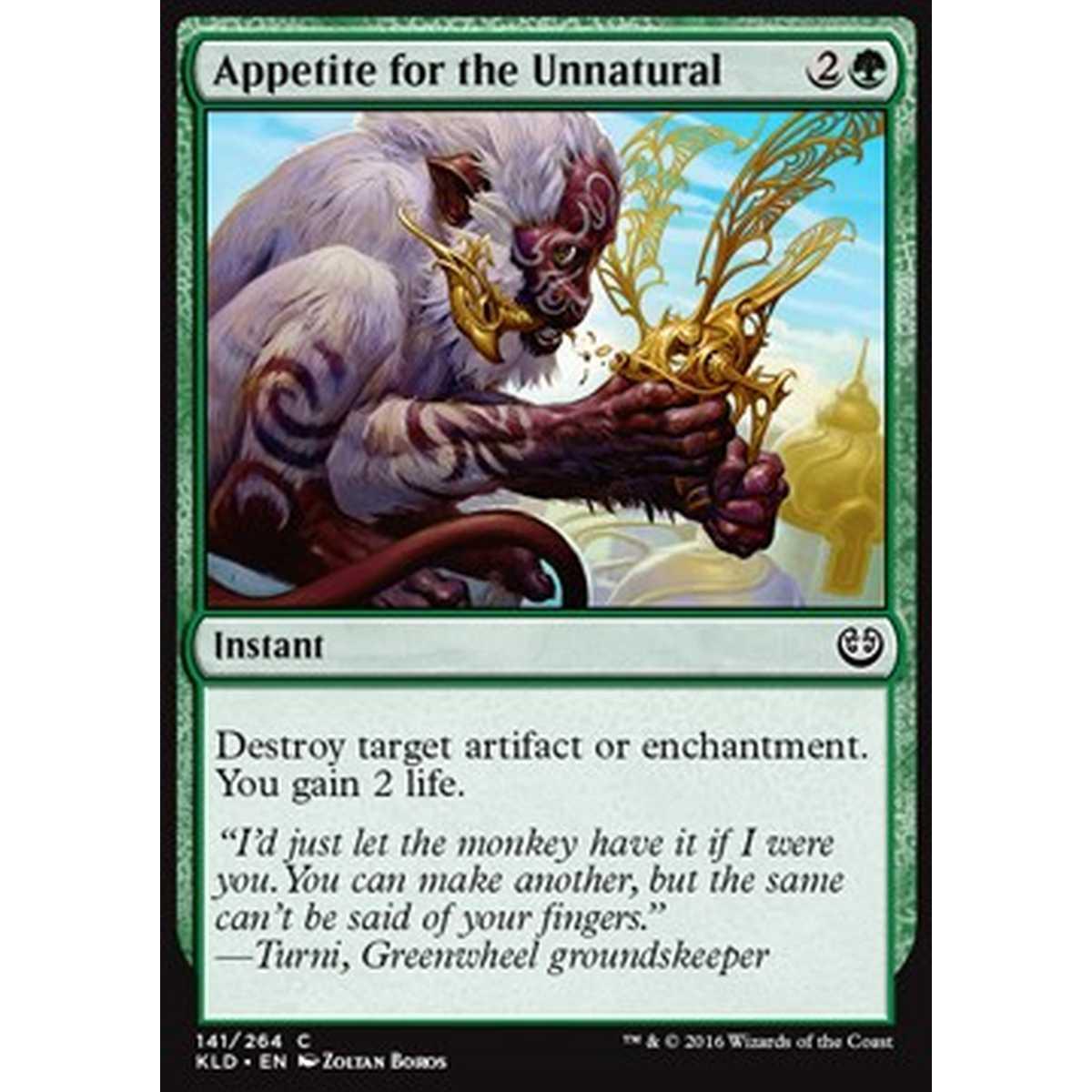 Appetite for the Unnatural - Appetito per l'Innaturale - [KLD] [NM]