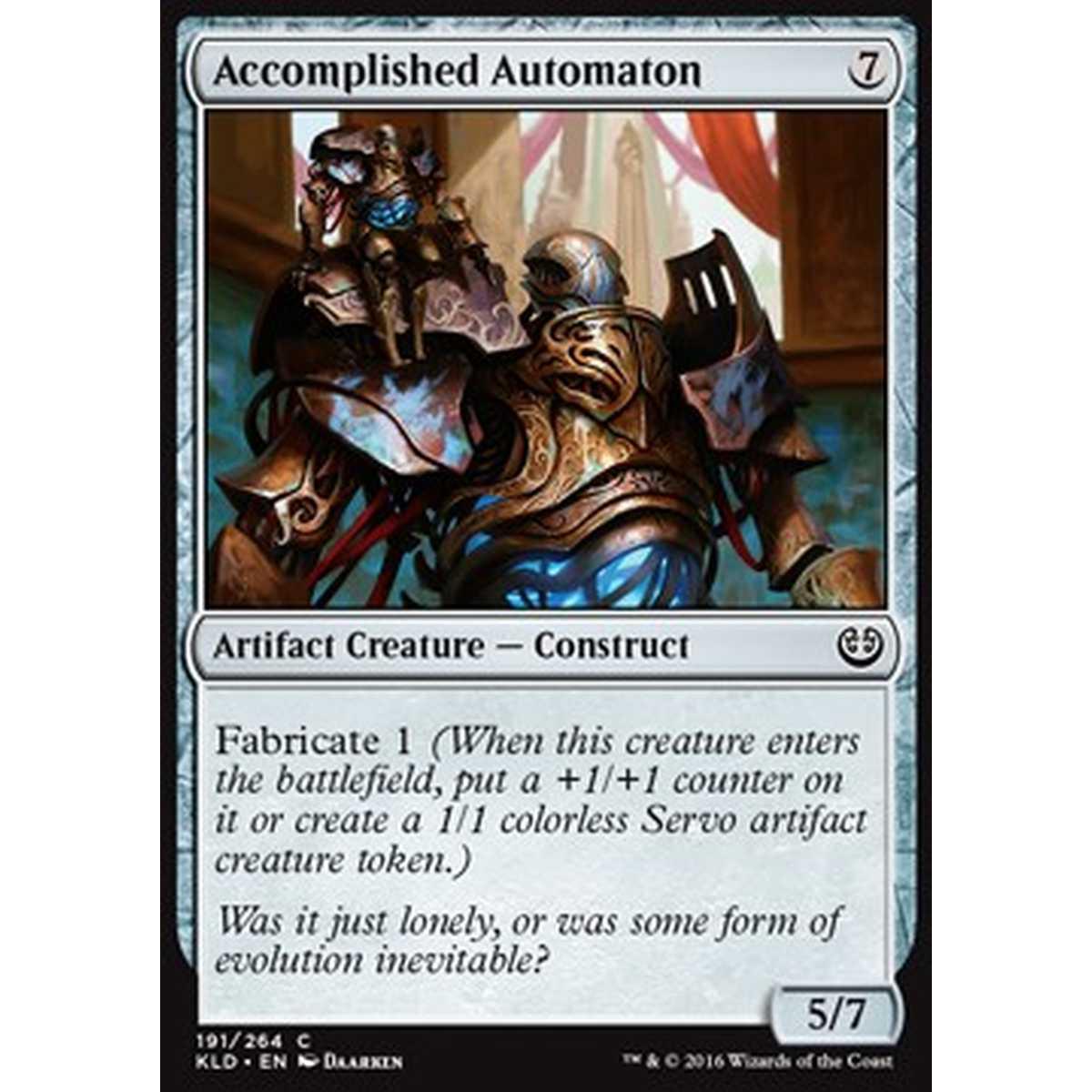 Accomplished Automaton - Abile Automa - [KLD] [NM]