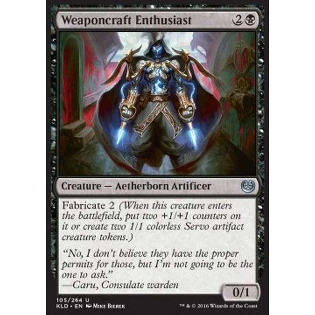 Weaponcraft Enthusiast - Forgiarsenale Fanatico - [KLD] [NM]