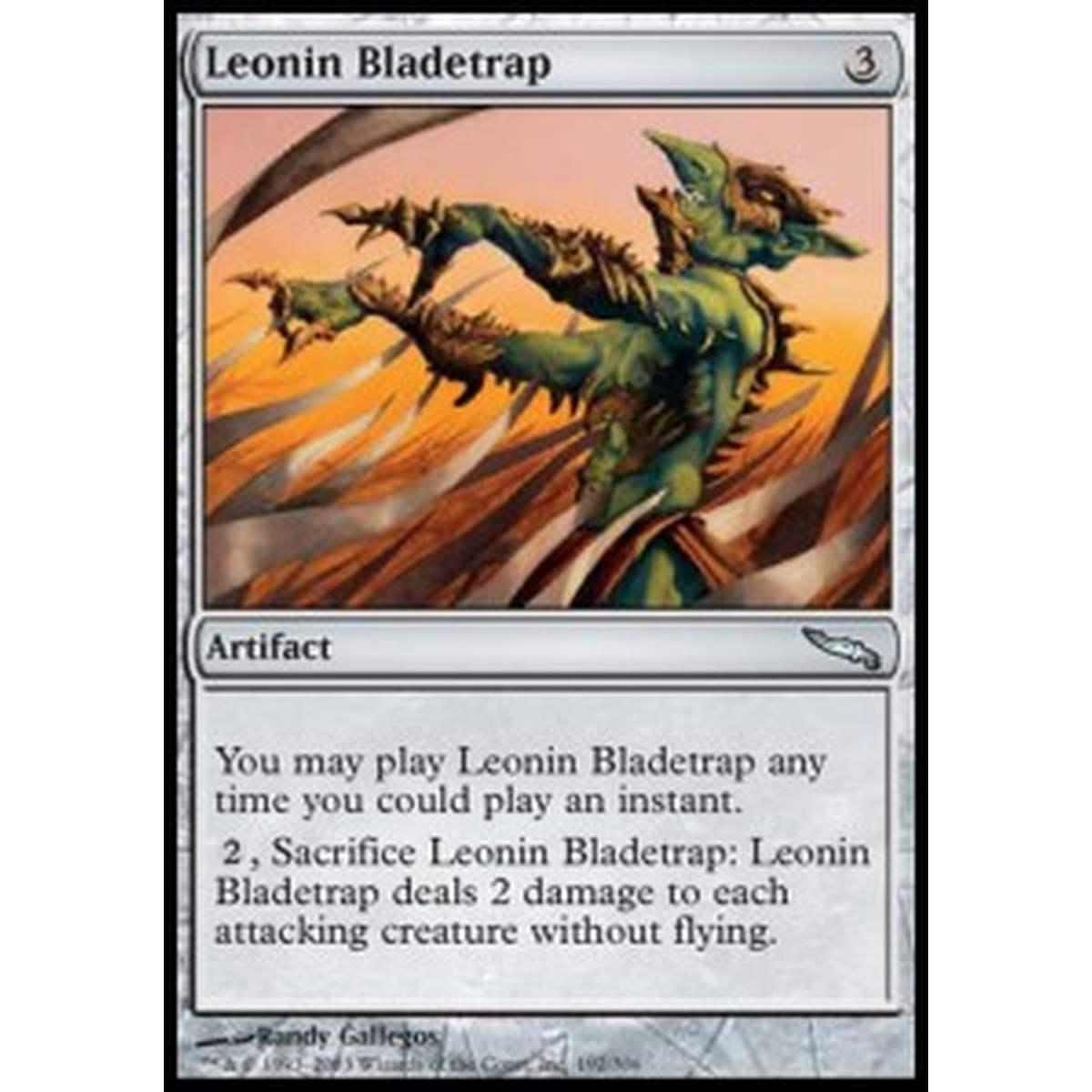 Leonin Bladetrap - Leonin Bladetrap - [MRD] [NM]