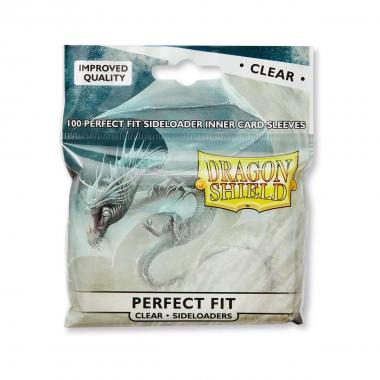 100 Buste Perfect Size - Perfect Fit - Sideloaders - Dragon Shield Clear