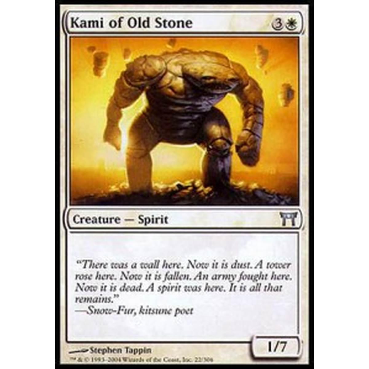 Kami of Old Stone - Kami of Old Stone - [CHK] [NM]