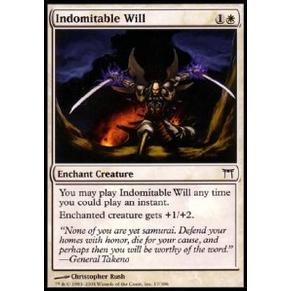 Indomitable Will - Indomitable Will - [CHK] [NM]
