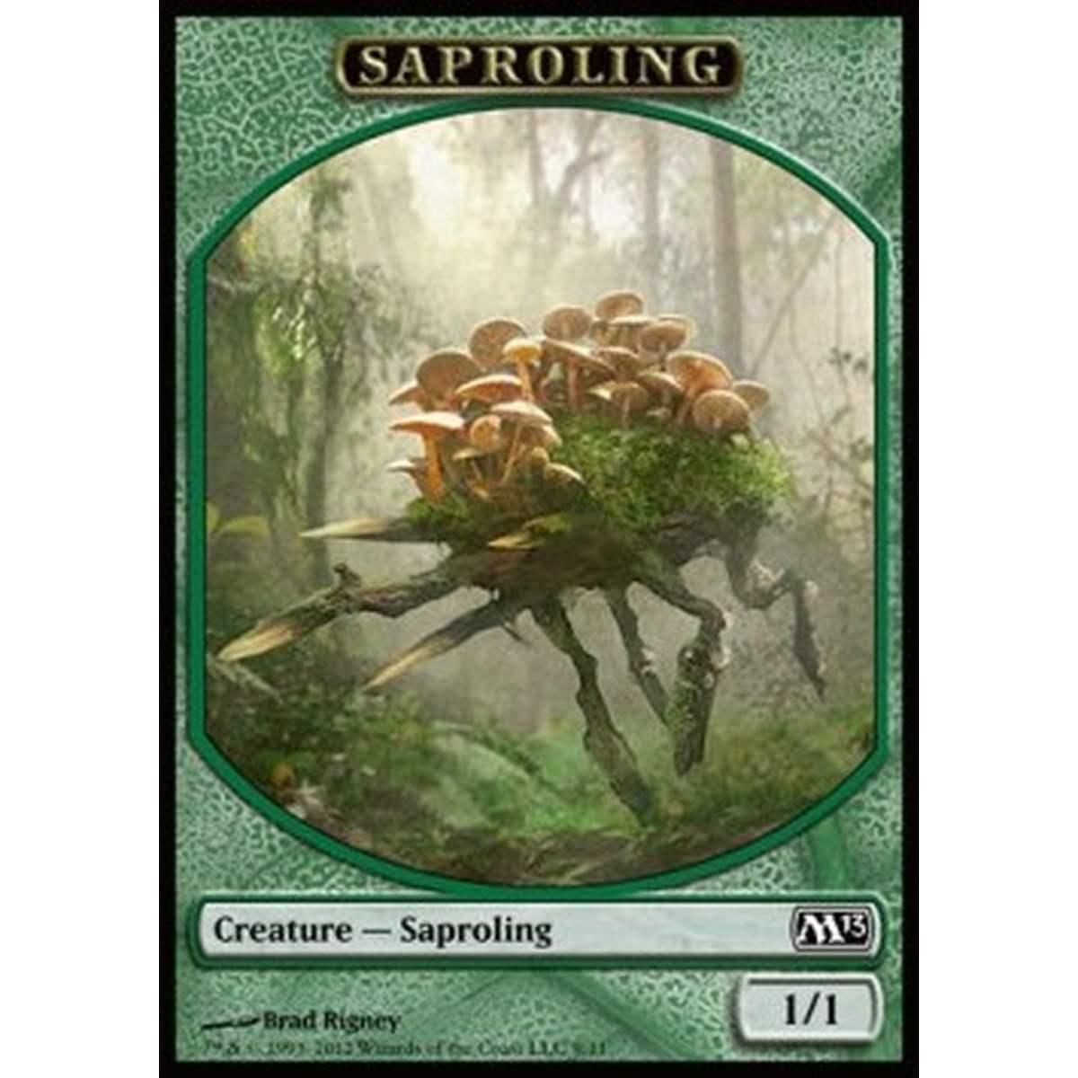 Saproling Token (Green 1/1) - Saproling Token (Green 1/1) - [M13] [NM]