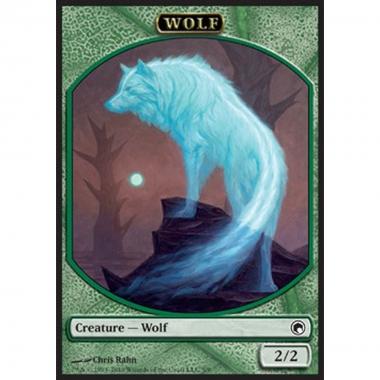 Wolf Token (Green 2/2) - Wolf Token (Green 2/2) - [SOM] [NM]