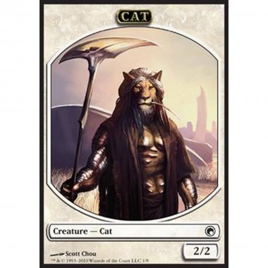 Cat Token (White 2/2) - Cat Token (White 2/2) - [SOM] [NM]