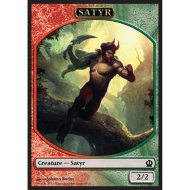 Satyr Token (Red and Green 2/2) - Satyr Token (Red and Green 2/2) - [THS] [NM]
