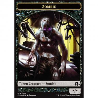Zombie Token (Black */*) - Zombie Token (Black */*) - [EMN] [NM]